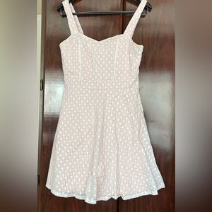 New Charlotte Russe Fit & Flare White Dress in L